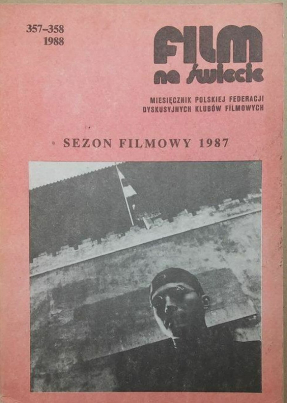 FILM NA SWIECIE magazine side cover Issue 357-358 (8-9)   1988
